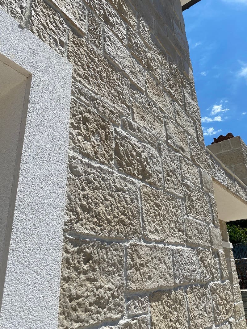 Zidni Mediteran dekorativni kamen – detalj teksture kamena